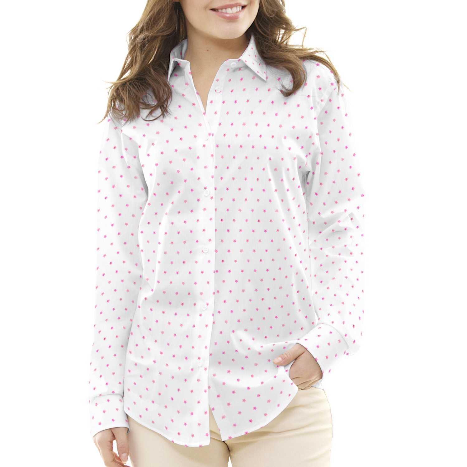 Popeline Étoiles Lila 1cm - Ribes y Casals