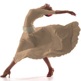 Popeline Flamenca  Camel - Ribes y Casals