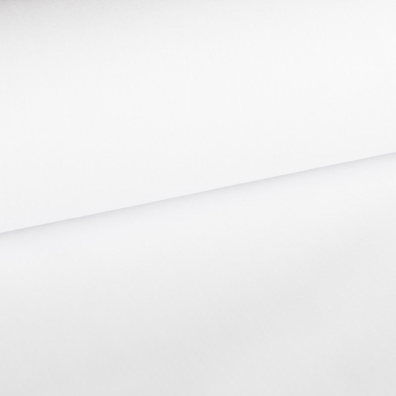 Retal Popelín Flamenca Blanco Liso 55x160 cms - Ribes y Casals