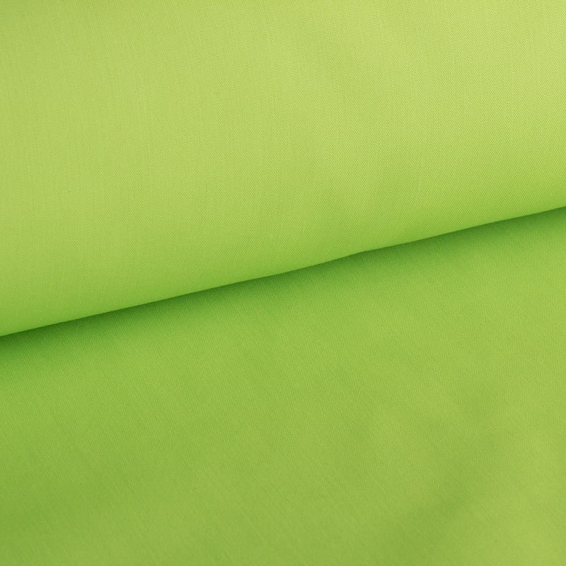 Popeline Flamenco Unie Pistache - Ribes y Casals