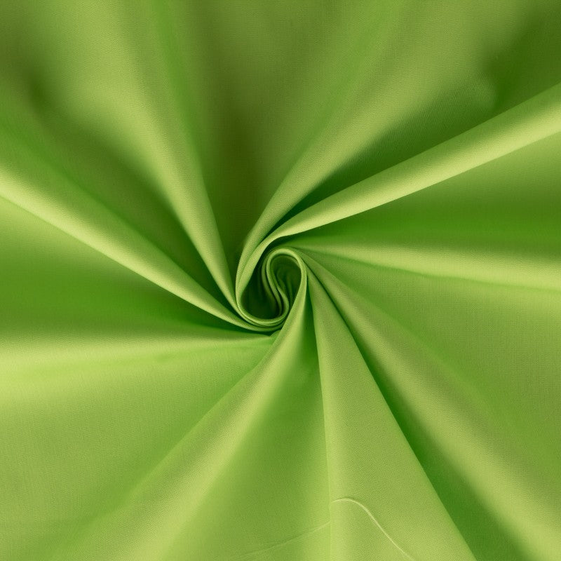 Popeline Flamenco Unie Pistache - Ribes y Casals