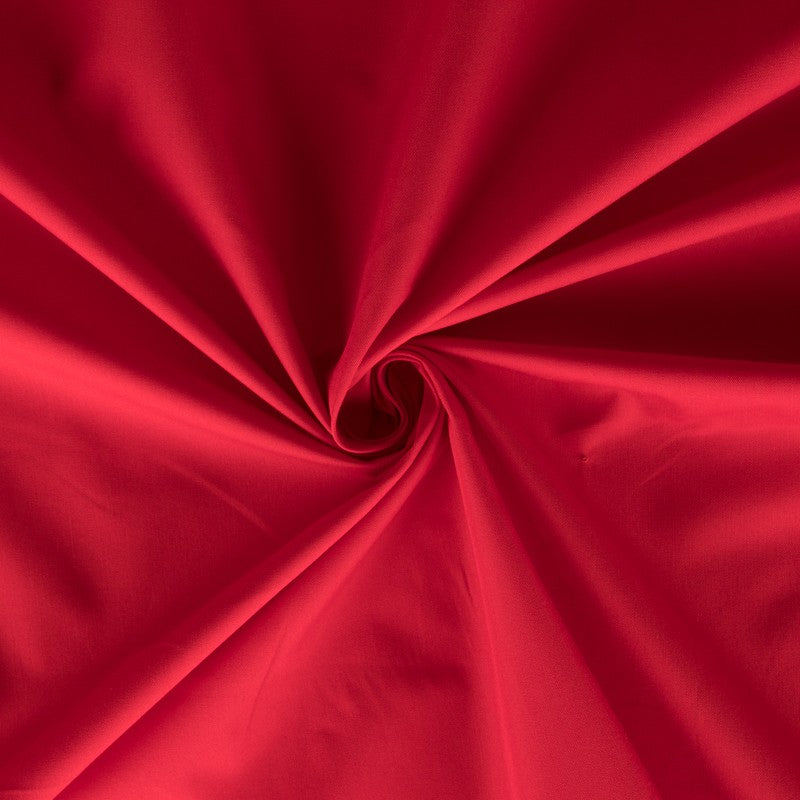 Popeline Flamenco Uni Rouge - Ribes y Casals