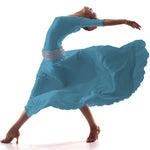 Popeline Flamenca  Turquoise Clair - Ribes y Casals