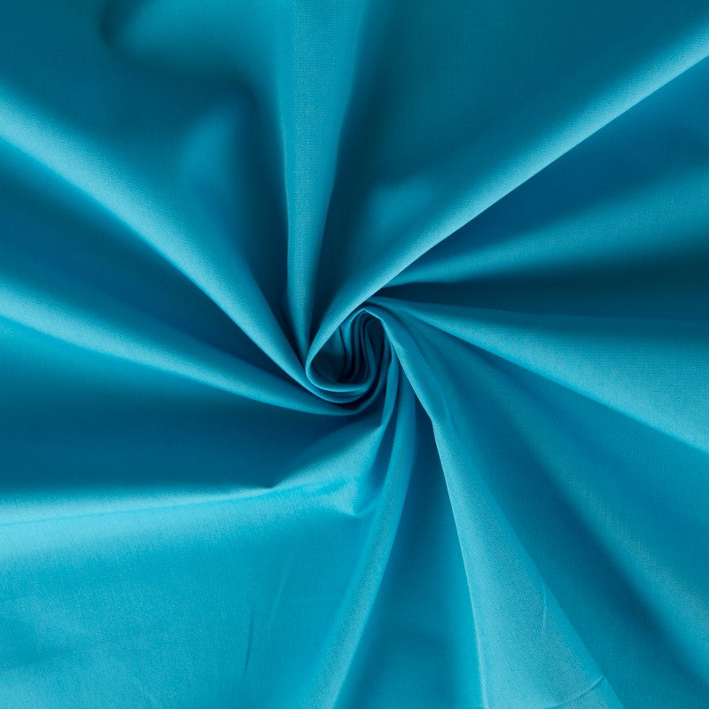 Popeline Flamenca  Turquoise Clair - Ribes y Casals