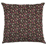 Popeline Florale Crétonne Noire - Ribes y Casals