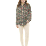 Popeline Florale Crétonne Verte - Ribes y Casals