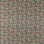 Popeline Florale Crétonne Verte - Ribes y Casals