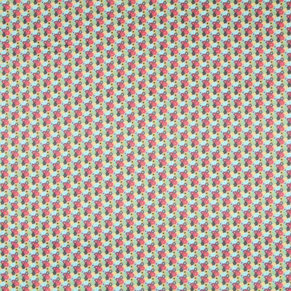 Popeline Florale Multicolore - Ribes y Casals