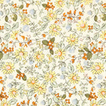 Popeline Fleurs Jaunes - Ribes y Casals