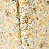 Popeline Fleurs Jaunes - Ribes y Casals