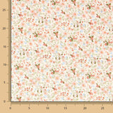 Popeline Fleurs Roses - Ribes y Casals