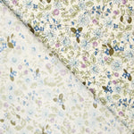 Popeline Fleurs Vertes - Ribes y Casals