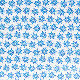 Popeline Fleurs Bleu - Ribes y Casals