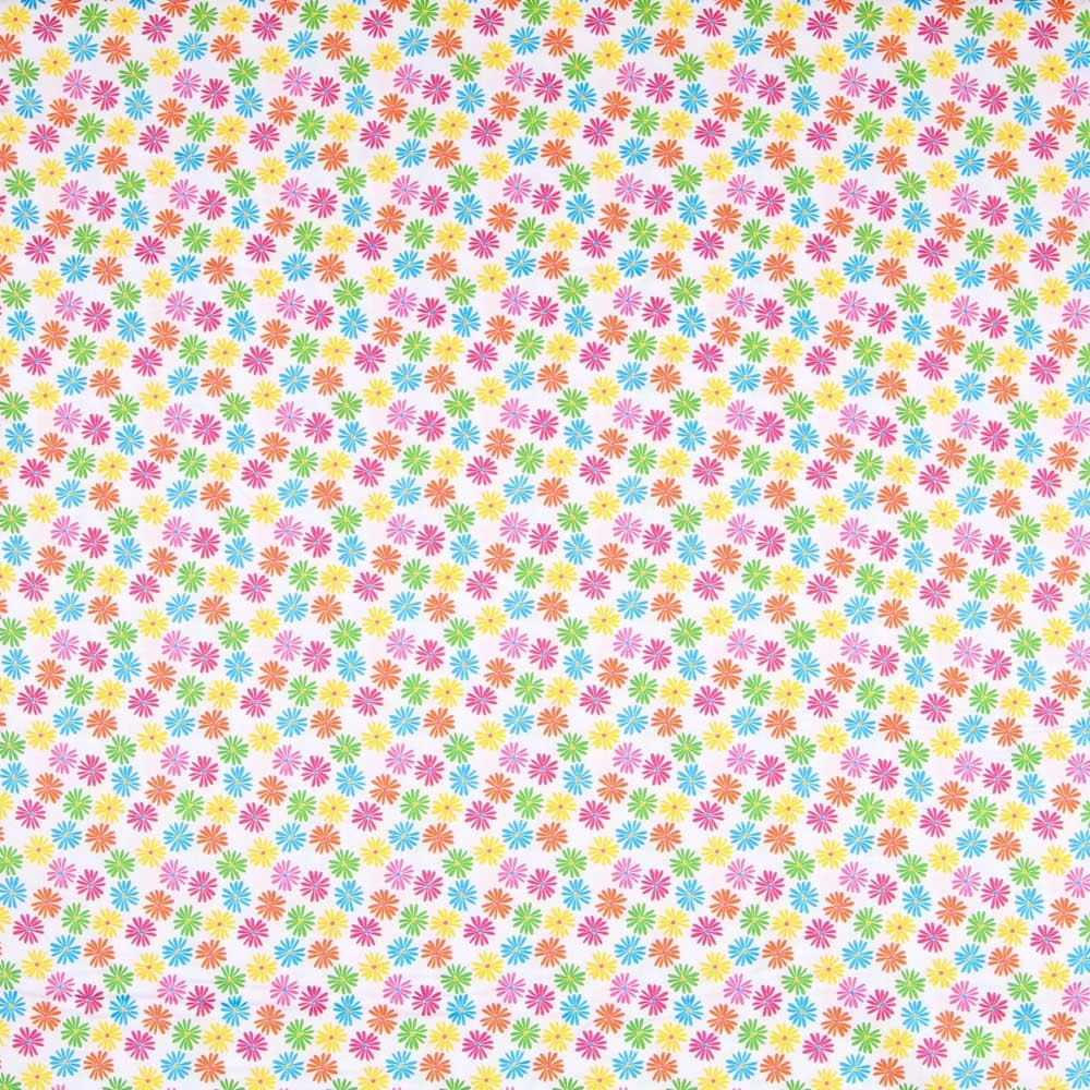 Popeline Fleurs Multicolores - Ribes y Casals