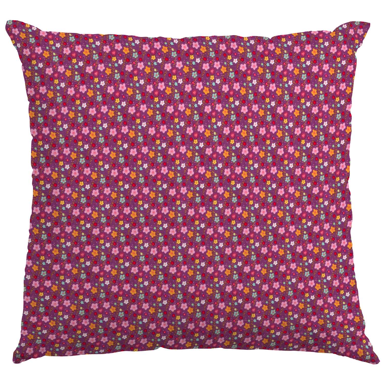 Popeline Fleurs Violettes - Ribes y Casals