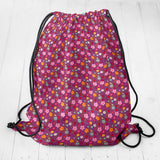 Popeline Fleurs Violettes - Ribes y Casals