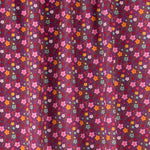 Popeline Fleurs Violettes - Ribes y Casals