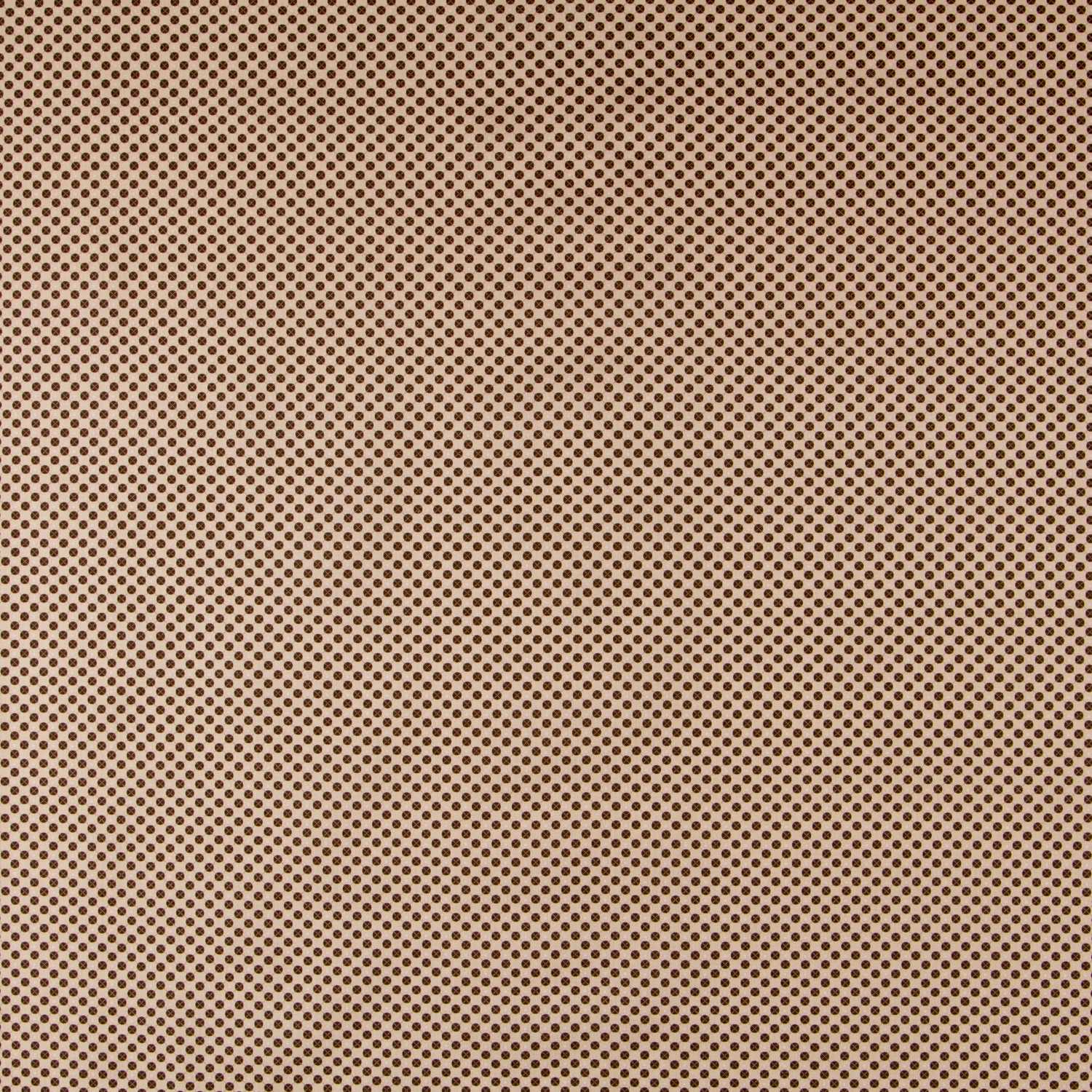 Popeline Géométrique Marron - Ribes y Casals