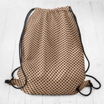 Popeline Géométrique Marron - Ribes y Casals