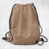 Popeline Géométrique Marron - Ribes y Casals