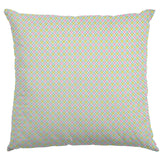 Popeline Rose Verte Géométrique - Ribes y Casals