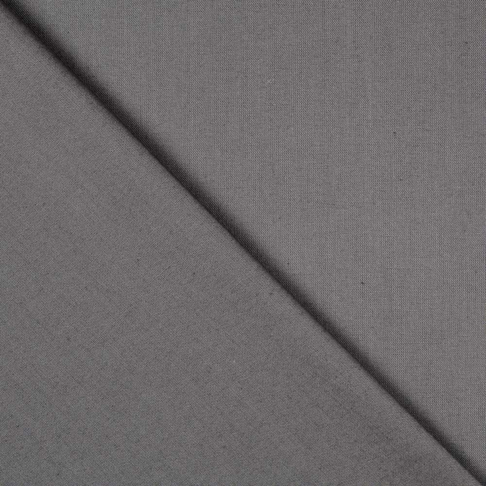 Popeline de Coton Gris Moyen - Ribes y Casals