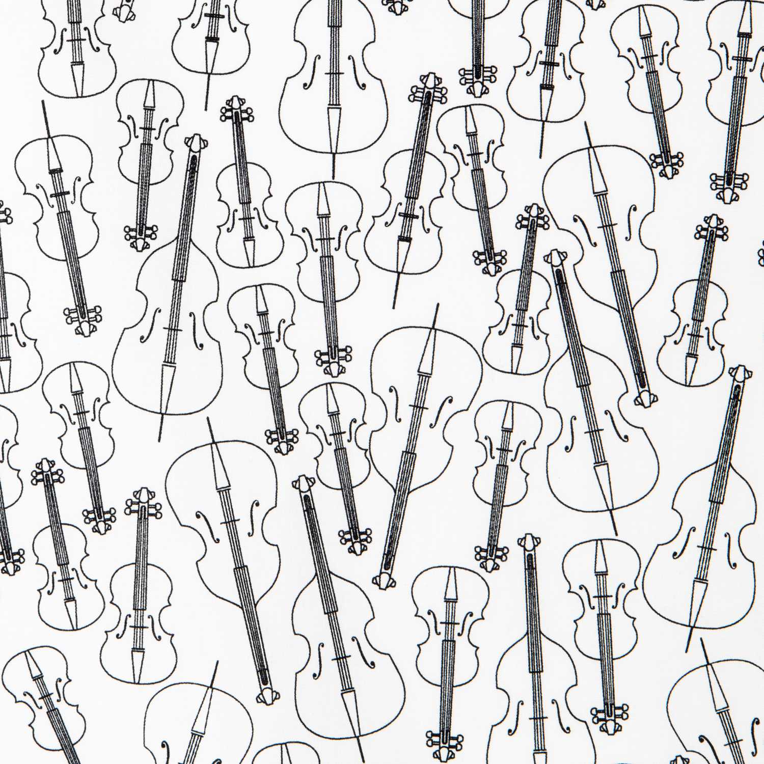 Popeline Guitarre Écru - Ribes y Casals