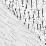 Popeline Guitarre Écru - Ribes y Casals