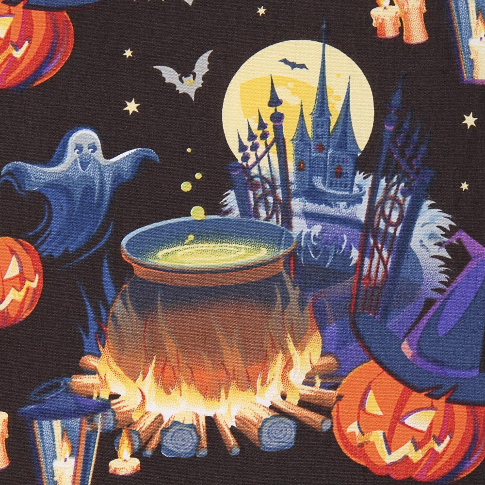 Popeline Halloween Citrouilles - Ribes y Casals