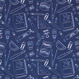 Popeline Fait Main Denim Bleu - Ribes y Casals