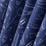 Popeline Fait Main Denim Bleu - Ribes y Casals