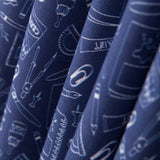 Popeline Fait Main Denim Bleu - Ribes y Casals