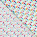 Popeline Feuilles Menthe - Ribes y Casals