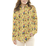 Popeline Enfant Nain de Jardin Jaune - Ribes y Casals