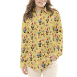 Popeline Enfant Nain de Jardin Jaune - Ribes y Casals