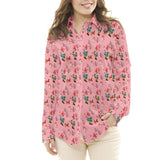 Popeline Enfant Nain de Jardin Rose - Ribes y Casals