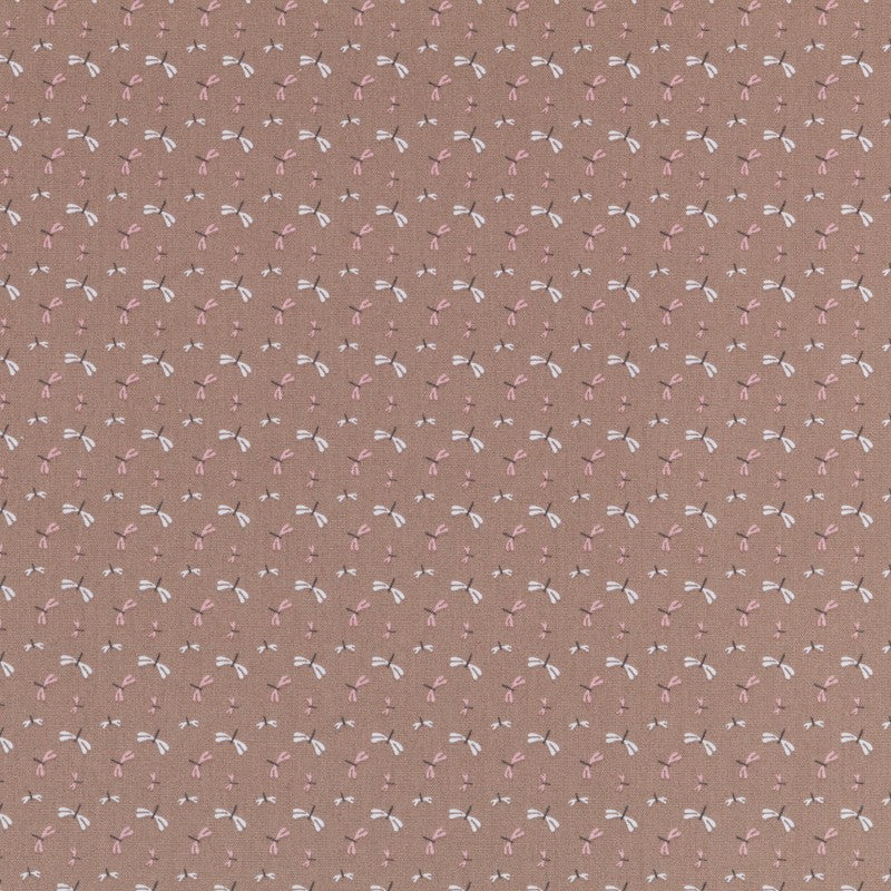 Popeline Enfant Libellule Marron - Ribes y Casals