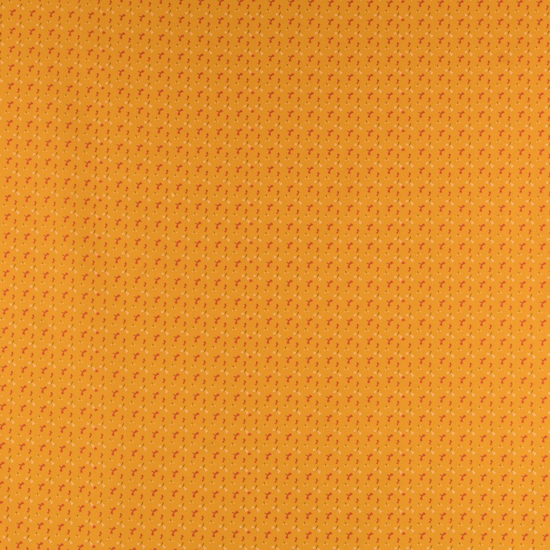 Popeline Enfant Libellule Moutarde - Ribes y Casals