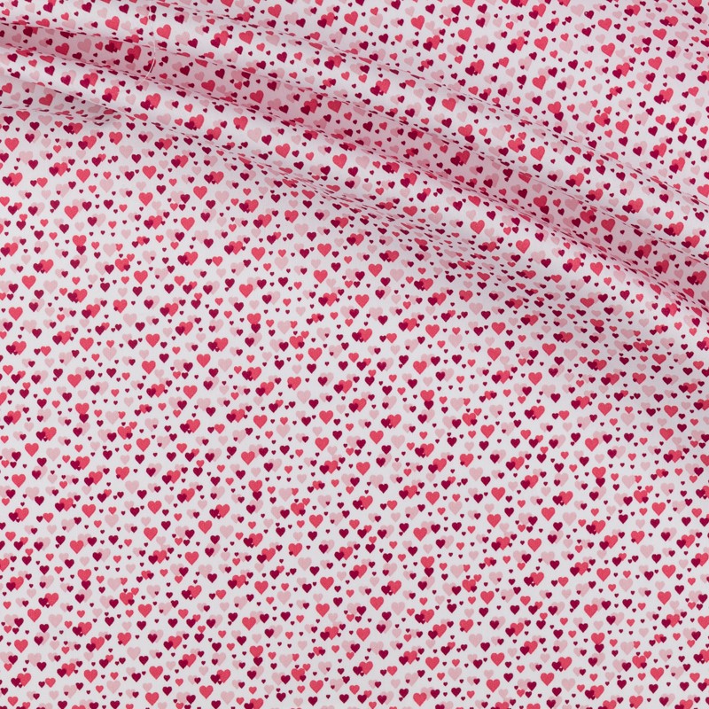 Popeline Enfant Love Blanc - Ribes y Casals