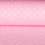 Popeline pour Enfant Pois Rose - Ribes y Casals