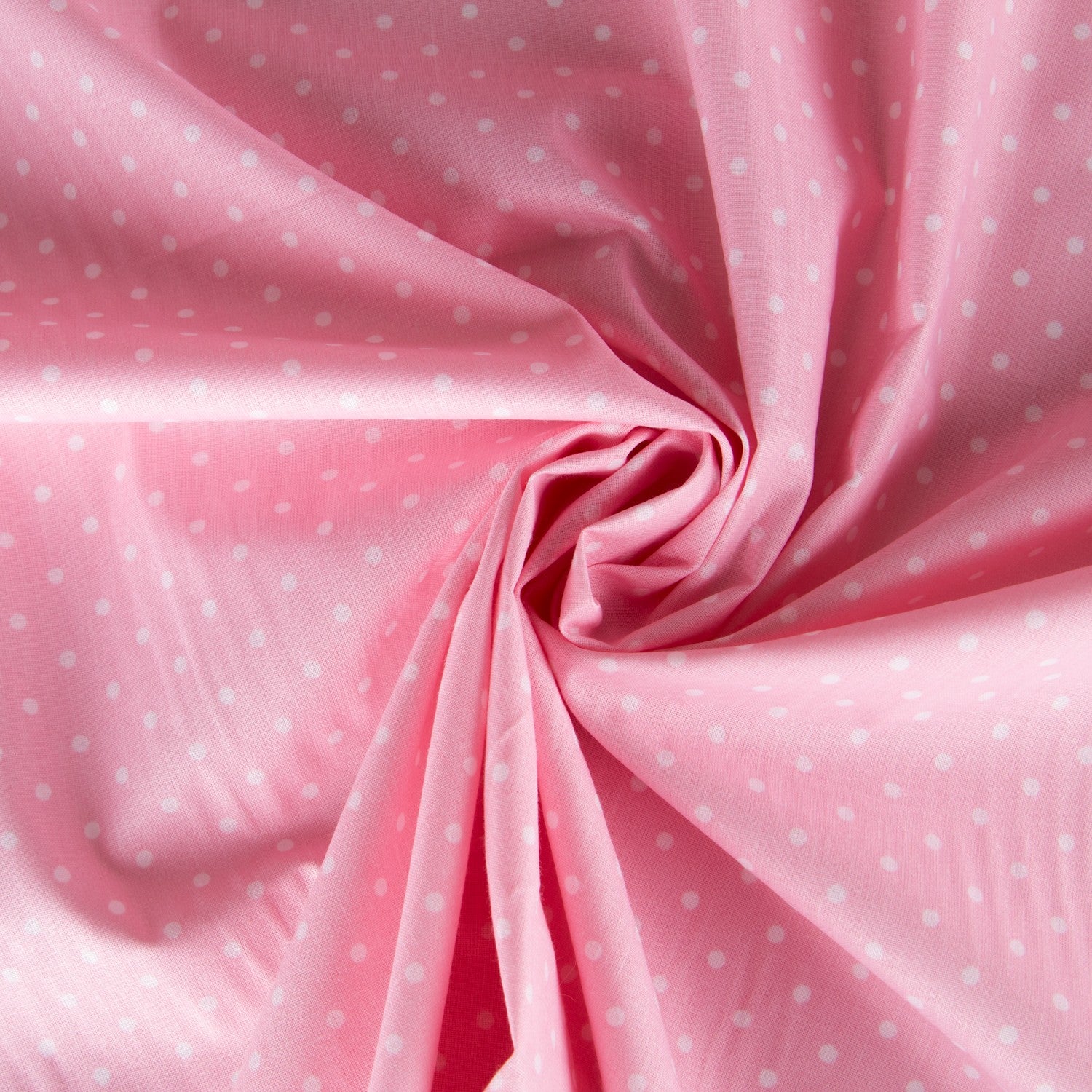 Popeline pour Enfant Pois Rose - Ribes y Casals