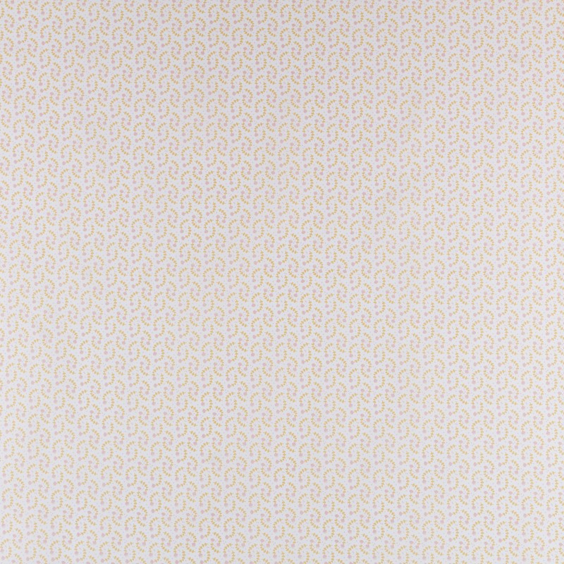 Popeline Enfant Roses Blanc - Ribes y Casals