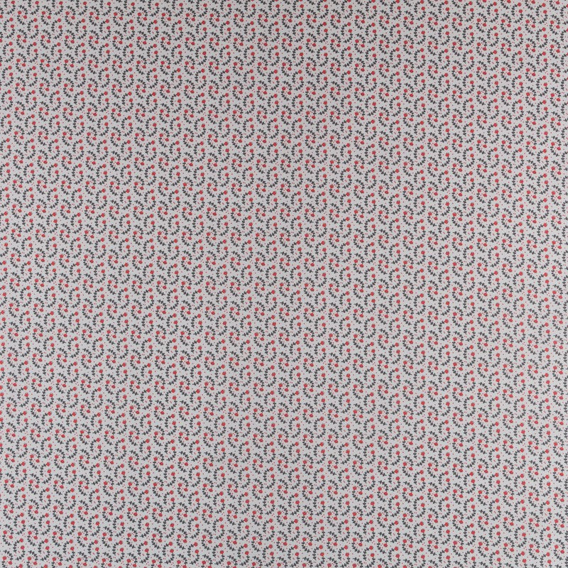 Popeline Enfant Roses Gris - Ribes y Casals