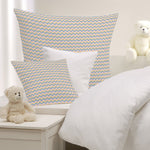 Popeline Enfant ZigZag Bleu - Ribes y Casals