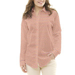 Popeline Enfant ZigZag Rouge - Ribes y Casals