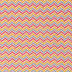 Popeline Enfant ZigZag Rouge - Ribes y Casals