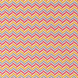 Popeline Enfant ZigZag Rouge - Ribes y Casals