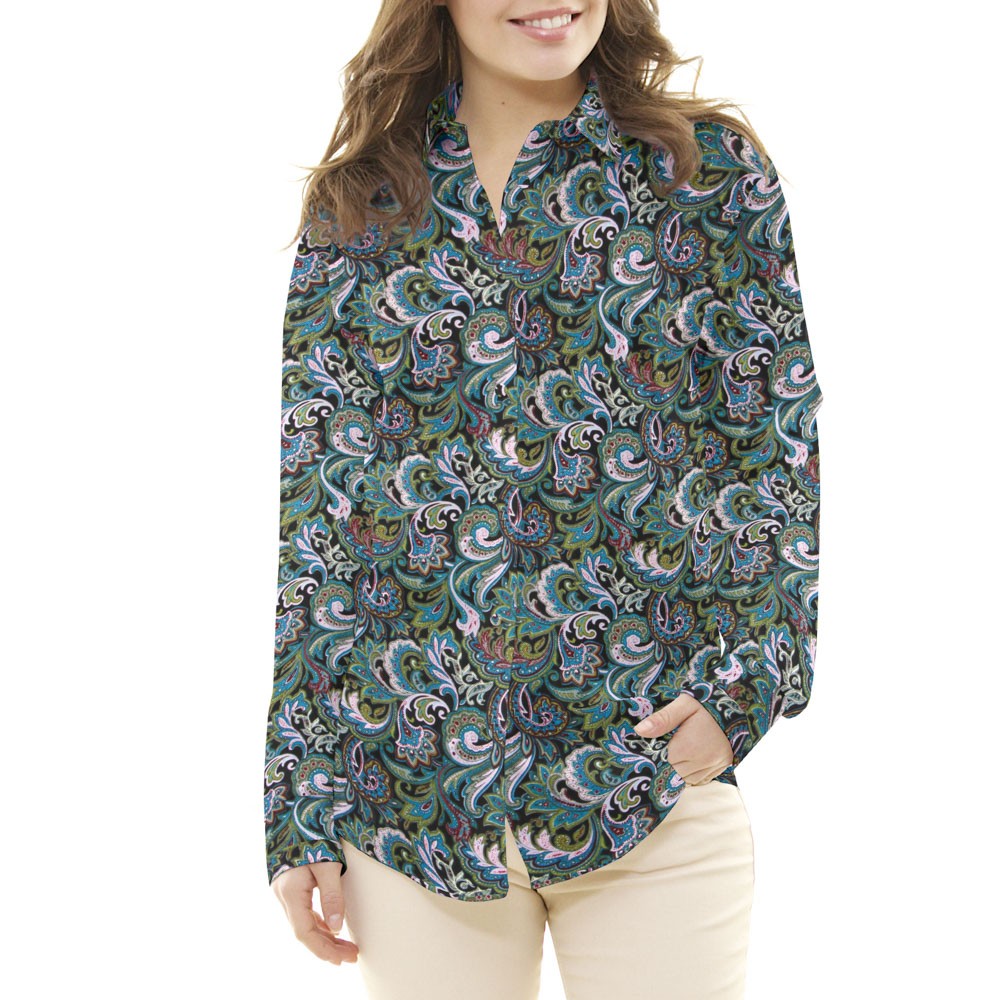 Popeline Vert Istanbul - Ribes y Casals