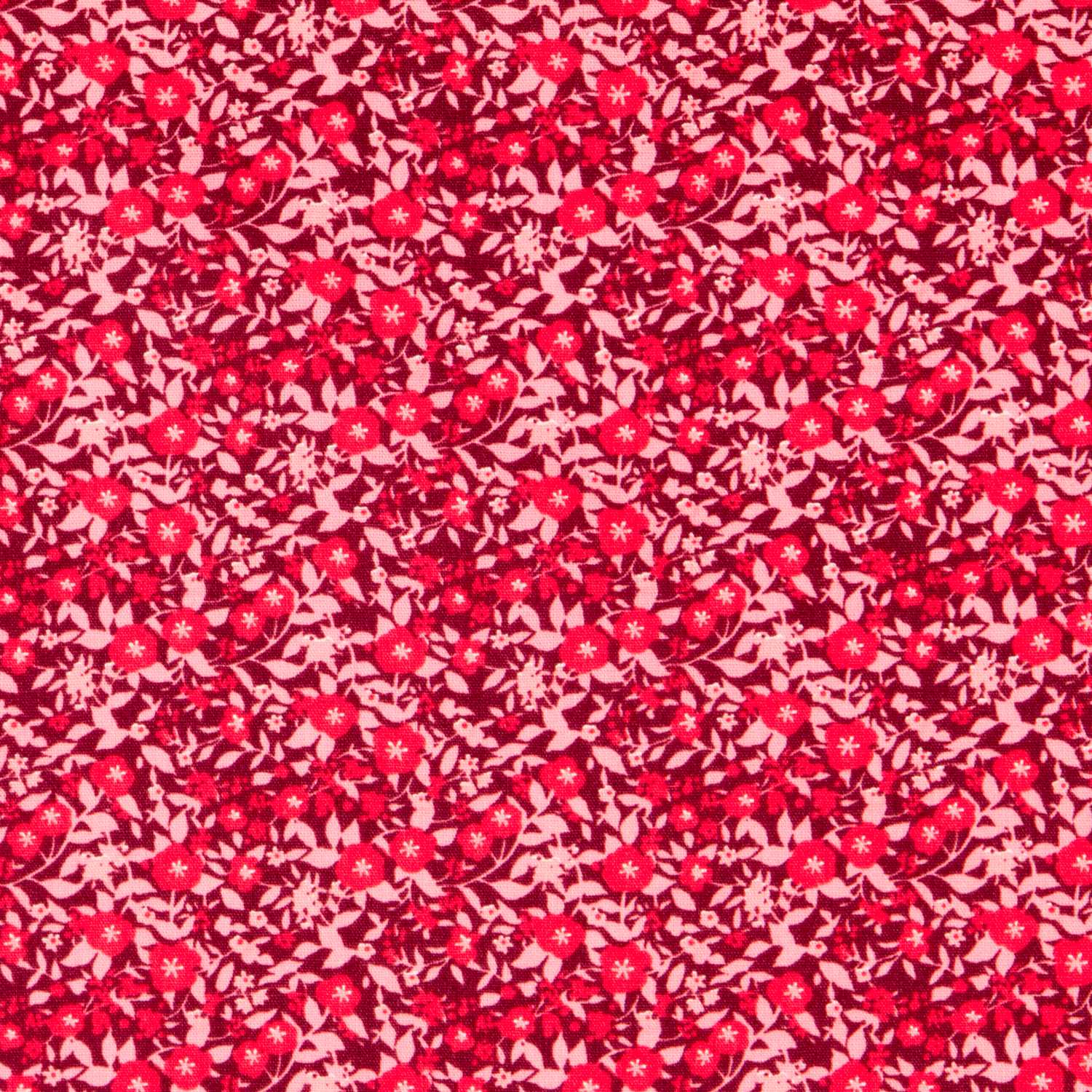 Popeline Liberty Rouge - Ribes y Casals