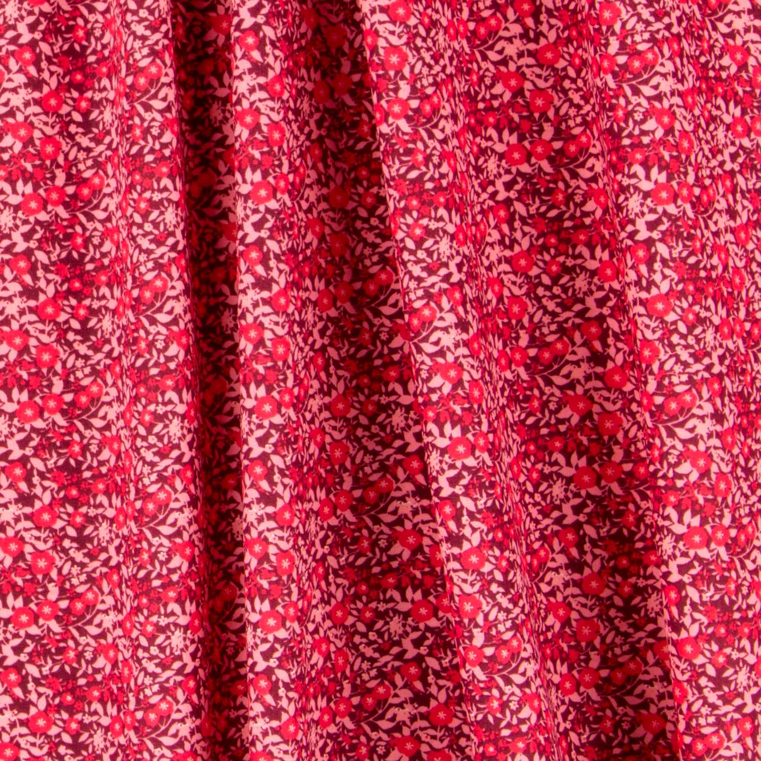 Popeline Liberty Rouge - Ribes y Casals